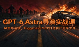 GPT-6 Astra����ʵս�Σ�AI�����˾���Higgsfield MCP����ɥʬ׷����Ƭ