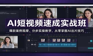 AI����Ƶ�ٳ�ʵս�ࣺ�������Ħ���ֲ�ʵ�ٽ�ѧ����������AI��Ƭ����