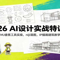 2026 AI���ʵս��ѵ�Σ�MJ�㽶����ʵ�٣�niji��ͼ��IP�廭������ѧ