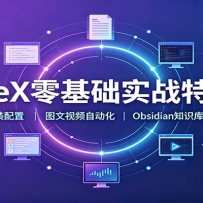 CodeX�����ʵս��ѵӪ��������װ���ã�ͼ����Ƶ�Զ�����Obsidian֪ʶ����