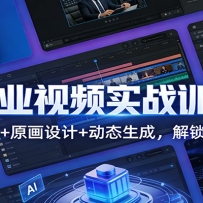 AI��ҵ��Ƶʵսѵ��Ӫ���ű�����+ԭ�����+��̬���ɣ������̵�����