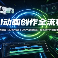 AI��������ȫ���̣��İ�������2D3D������GROK�������־���ʾ��ȫ�׽�ѧ
