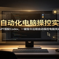 AI�Զ������Բٿ�ʵս��ChatGPT����Codex��һ��ָ��Զ���Զ��ٿص�����ɹ�