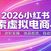 2026С���������������4.0���������š�����ʵ�٣�ѡƷͶ�����Զ���Ӫ��ѧ